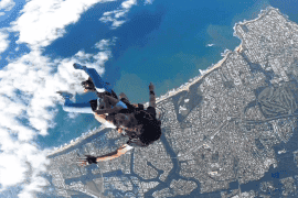 Tandem Skydive, 14 000ft, Weekend