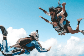Tandem Skydive, 14 000ft, Weekday