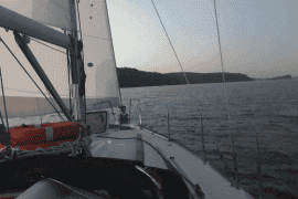 Four's Company, Overnight Yacht Stay on Pittwater