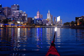 Melbourne City Twilight Kayak Tour for Two