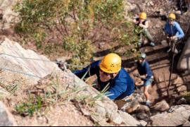 Rock Climb and Abseil at Onkaparinga (child)