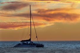 Twilight Cruise on a Catamaran for Two