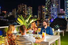 Gold Coast Dinner Cruise with Outside Seating