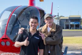 Trial Helicopter Flight
