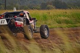 Drive a V8 Buggie for 8 Laps