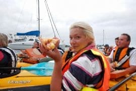 Pizza Paddle, Dinner Kayak Tour (child)