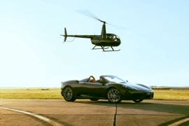 Exclusive Ferrari and Helicopter Lesson