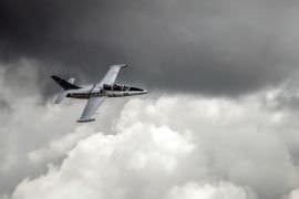 Jet Flying Fighter Pilot Mission