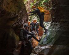 Spectacular Empress Canyon, Abseil and Canyoning