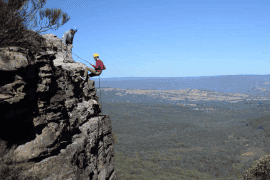 Abseiling Mini Jump