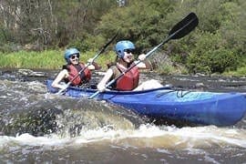 Canoe The Yarra River By Twilight (child)