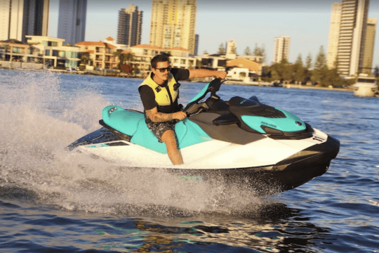 Jet Ski to Stradboke Island