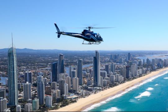 Family Sea World and Broadwater Helicopter Flight