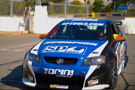 Drive a V8 for 3 Laps