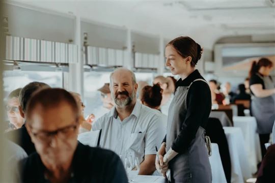 The Q Train, Q Class Dining for 2, Steam Train