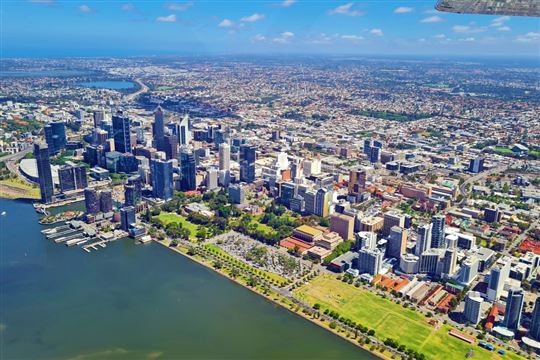 Perth City Beaches and Fremantle Flight