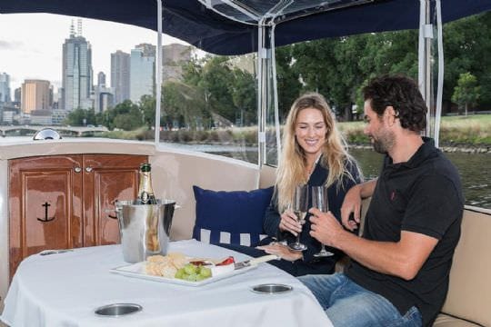 Private Boat Hire for Two with Wine and Cheese