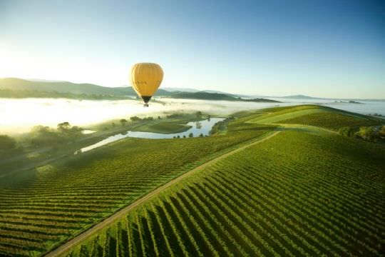 Ballooning the Yarra Valley