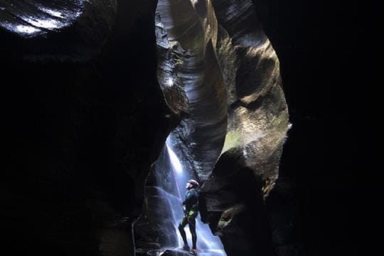 Spectacular Empress Canyon, Abseil and Canyoning