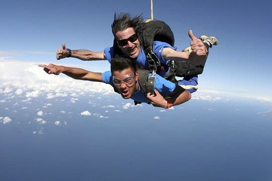 Skydive at Newcastle 15000ft, Weekday