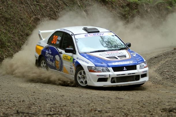 Turbo Rally Car Drive, 9 Laps