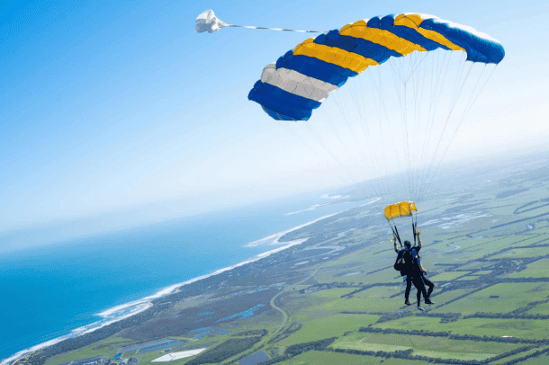 Tandem Skydive of the Great Ocean Road, Weekend