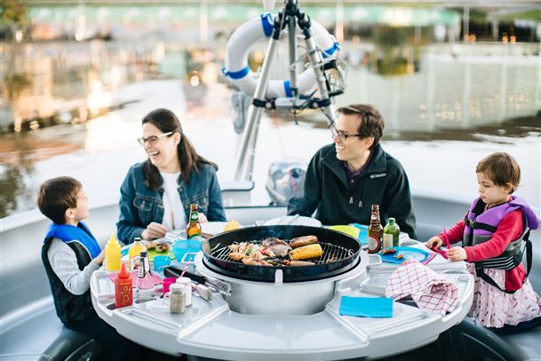 Floating BBQ Adventure for 3-6