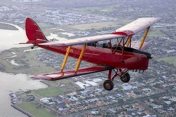 Nostalgic Tiger Moth Flight, 45-minutes