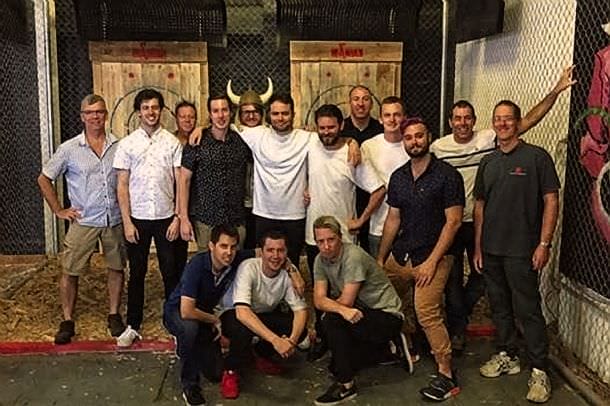 Axe Throwing and Brewery Tour