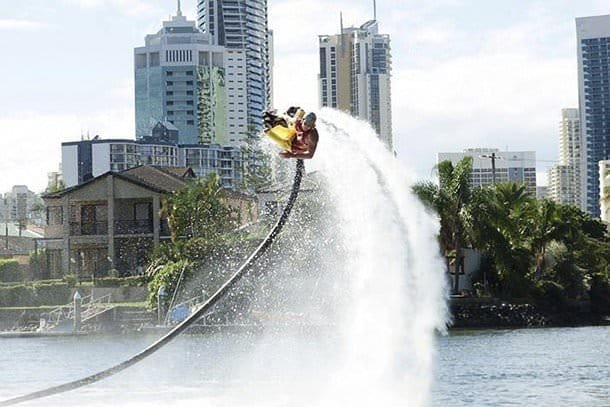Jet Pack Solo Flight
