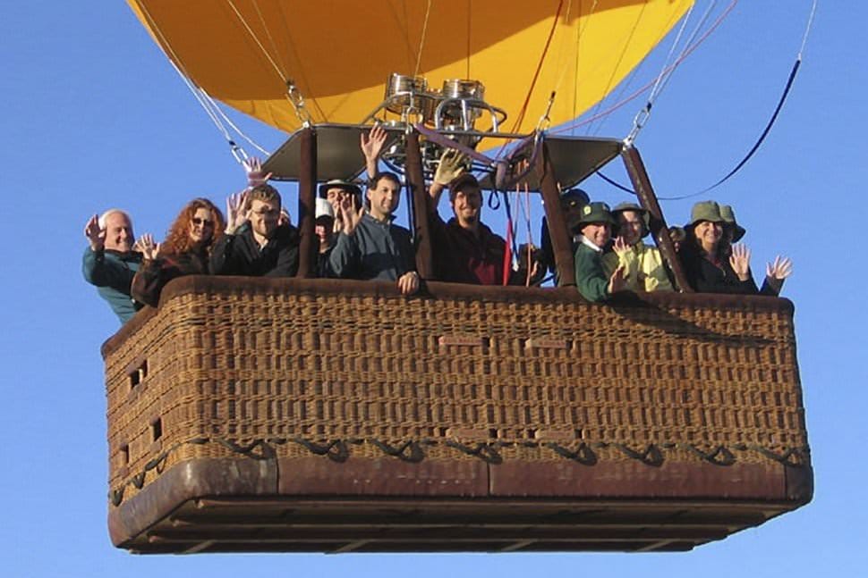 Hot Air Balloon Flight over the Barossa