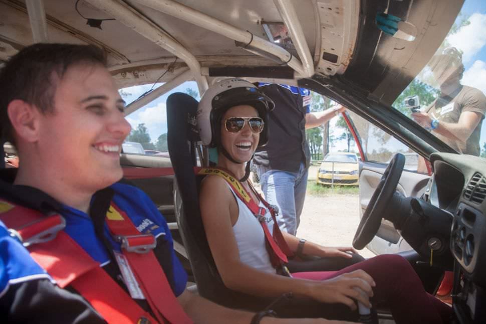 Rally Car Hot Laps