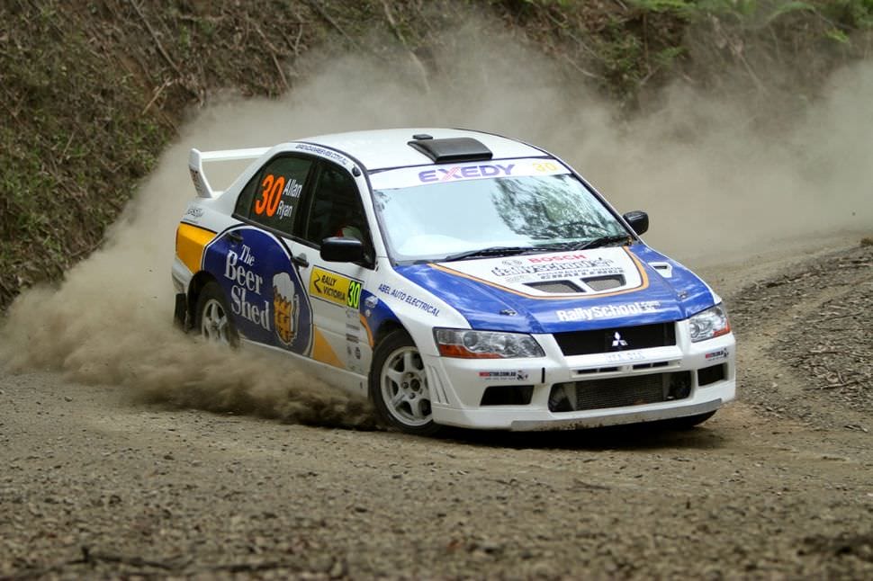 Turbo Rally Car Drive, 9 Laps
