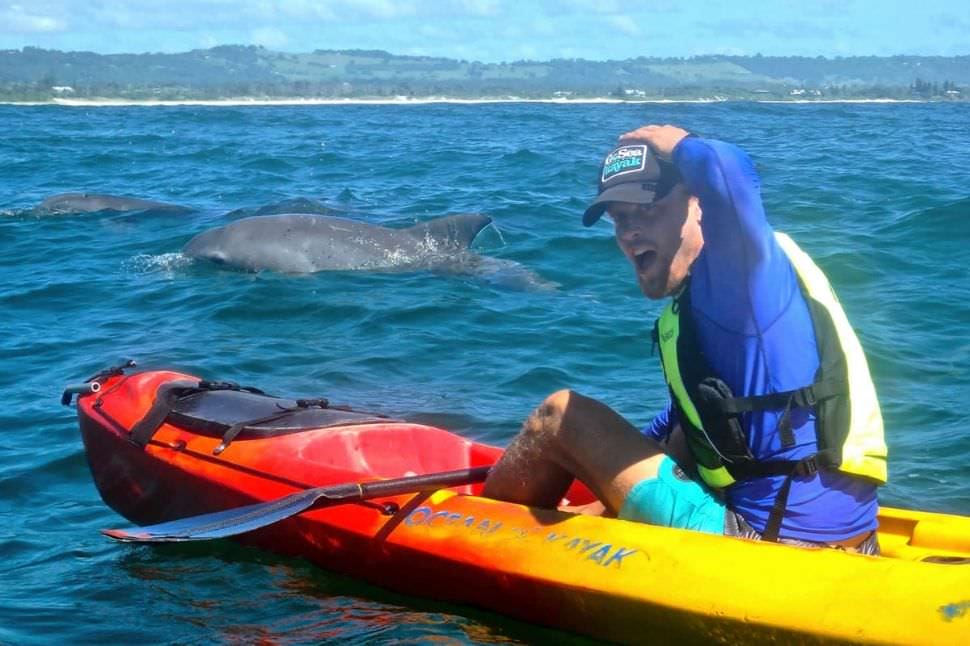 Sea Kayak and Dolphin Tour, Byron Bay Marine Park