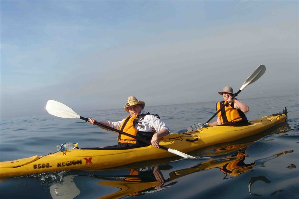 Glass Bottom Kayak Tour in Batemans Bay