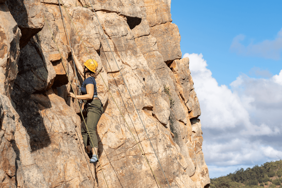 Rock Climb and Abseil at Onkaparinga