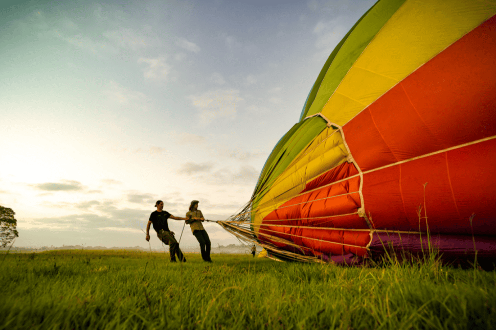 Hot Air Ballooning with Breakfast, Weekday Flight