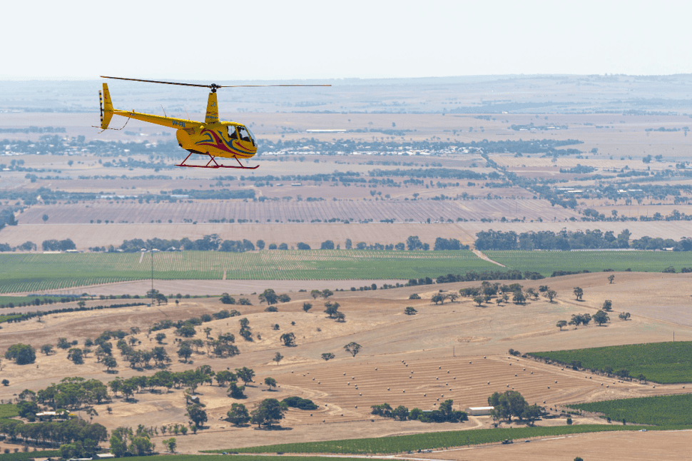 Helicopter Flight over the Barossa for 2