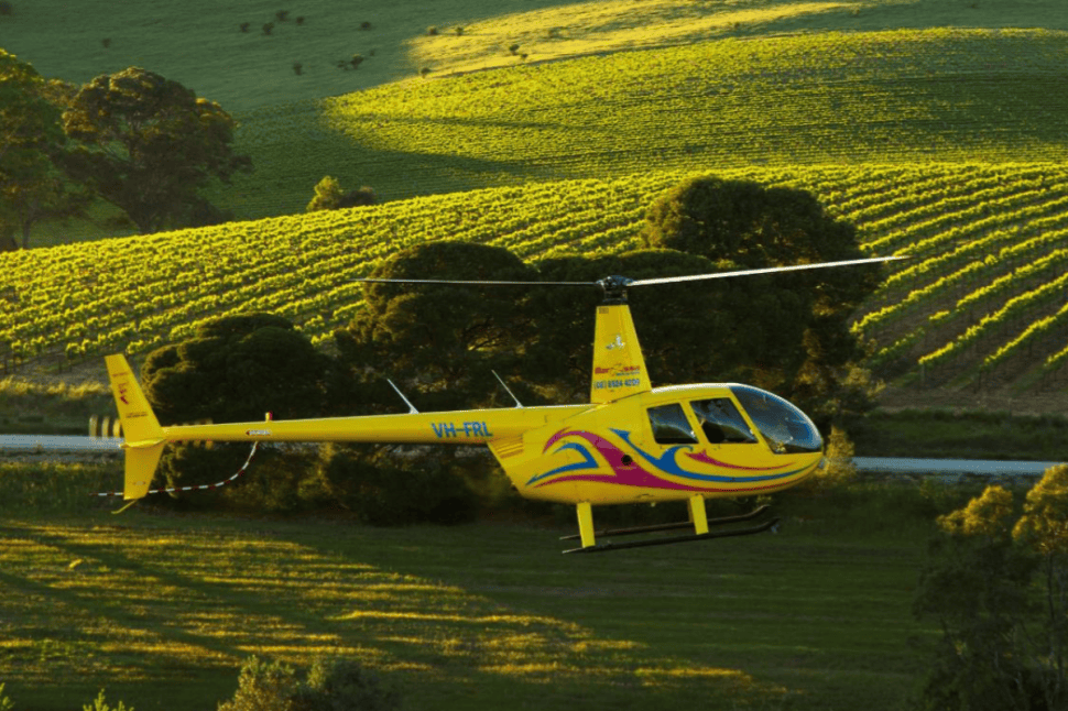 Helicopter Flight over the Barossa for 2