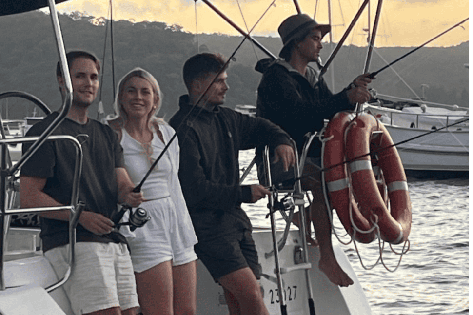 Four's Company, Overnight Yacht Stay on Pittwater