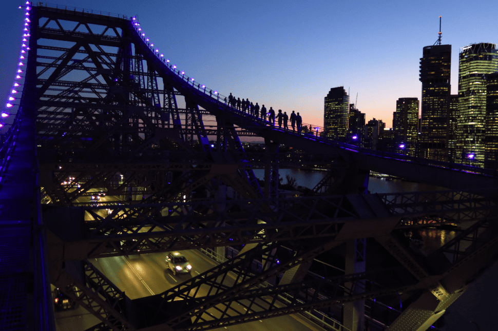 Climb the Story Bridge at Night