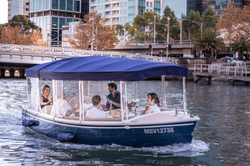 Sail the Yarra in a Luxury Boat for up to 12