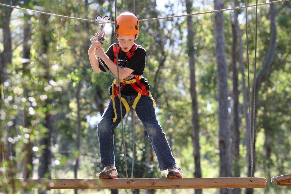 Children's Treetops Ropes Course