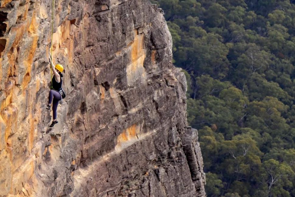 Full Day of Rock Climbing in the Blue Mountains