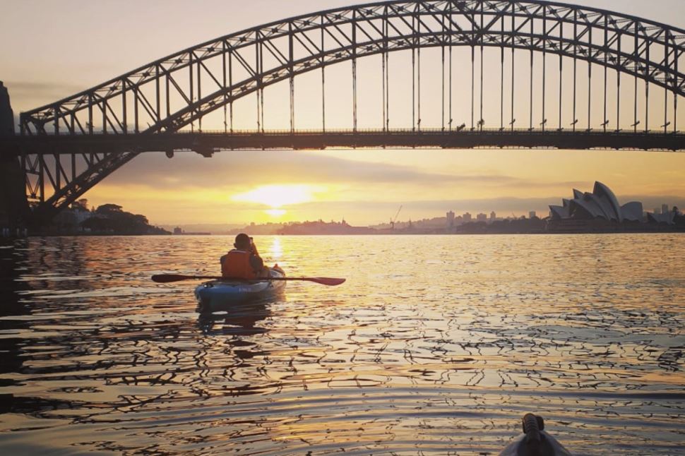 Sydney Sunrise Kayaking, Double Kayak for Two