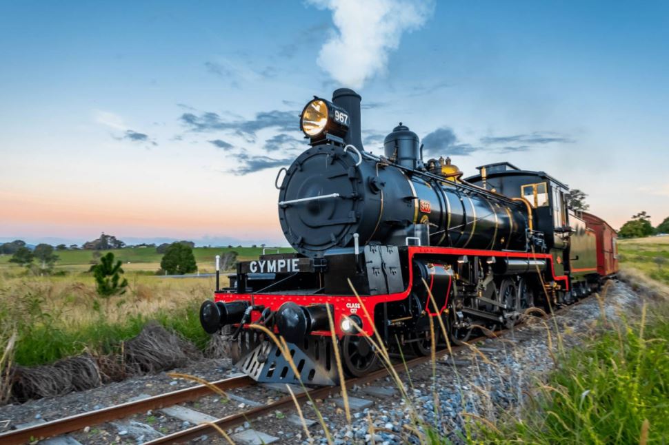 Classic Steam Train Rattler Run