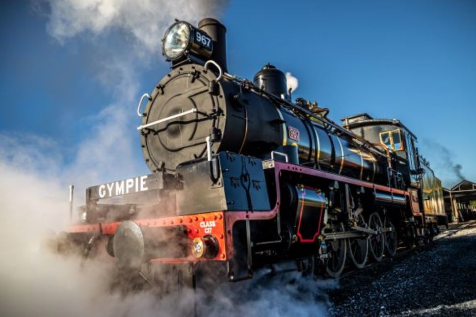 Classic Steam Train Rattler Run