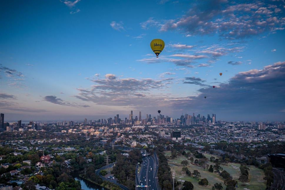 Hot Air Balloon Flight Over Melbourne, Child