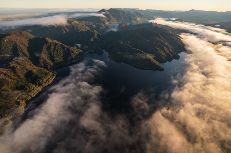 Cradle Mountain and Lake St. Clair Scenic Flight