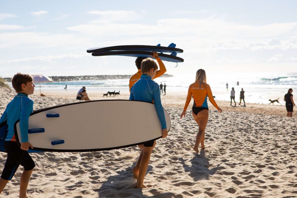 Surfing 101 for Ages 10-13